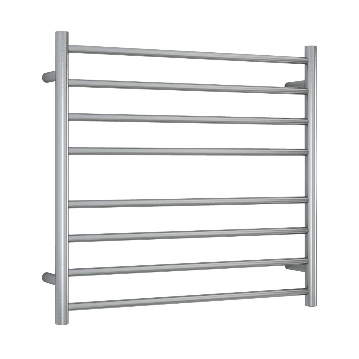 THERMOGROUP SRB33M HEATED TOWEL RAIL ROUND LADDER BRUSHED