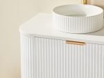POSEIDON CA1500W AVALON CURVED WALL HUNG VANITY CABINET ONLY