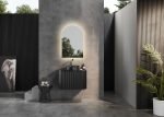 POSEIDON CA750W AVALON CURVED WALL HUNG VANITY CABINET ONLY