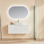 POSEIDON CB124RW BRINDABELLA WALL HUNG VANITY 1200MM RIGHT HAND DRAWERS CABINET ONLY