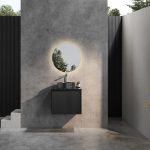 POSEIDON CB64W BRINDABELLA WALL HUNG VANITY 600MM CABINET ONLY