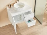POSEIDON CB74RW BRINDABELLA WALL HUNG VANITY 750MM RIGHT HAND DRAWERS CABINET ONLY
