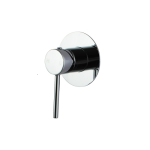AQUAPERLA 0126-2-80.ST LUCID PIN LEVER ROUND SHOWER/BATH WALL MIXER CHROME AND COLOURED