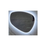 AQUAPERLA LM-ASY-1 ASYMMETRICAL 3 COLOR LIGHTING LED MIRROR 800X675MM WITH TOUCH SENSOR SWITCH