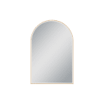 AQUAPERLA LM-UNI-MBG ARCH 3 COLOR LIGHTING FRAMED LED MIRROR 600X900MM BRUSHED GOLD