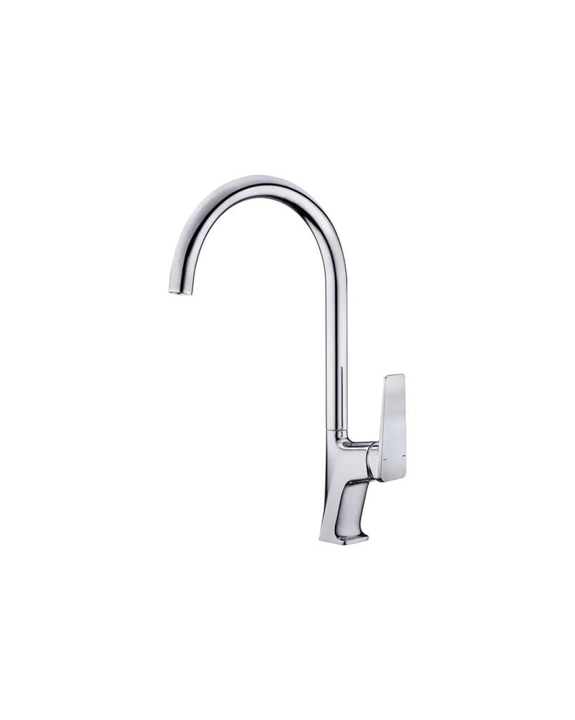 NORICO KT51 CAVALLO SQUARE KITCHEN MIXER CHROME AND COLOURED