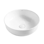 OTTI OT3939 BRONTE ROUND ABOVE COUNTER BASIN GLOSS WHITE