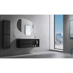 AQUAPERLA LM-ASY-1 ASYMMETRICAL 3 COLOR LIGHTING LED MIRROR 800X675MM WITH TOUCH SENSOR SWITCH