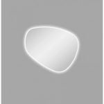 AQUAPERLA LM-ASY-2 ASYMMETRICAL 3 COLOR LIGHTING LED MIRROR 1000X844MM WITH TOUCH SENSOR SWITCH