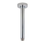 AQUAPERLA 0105.SA ROUND CEILING SHOWER ARM 200MM CHROME AND COLOURED