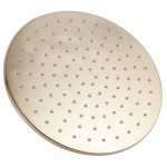 AQUAPERLA 0010.SH ROUND RAINFALL SHOWER HEAD 250MM COLOURED