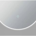 AQUAPERLA LM-LDO-BR OVAL 3 COLOR LIGHTING LED MIRROR 450X900MM WITH TOUCH SENSOR SWITCH