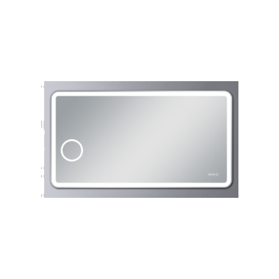 AQUAPERLA LM-LDT1580 RECTANGLE 3 COLOR LIGHTING LED MIRROR 1500X800MM WITH MAGNIFIER AND DEFOGGER PAD