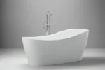 UNICASA CLARA FREESTANDING BATH GLOSS WHITE
