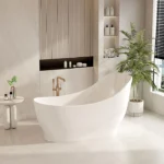 UNICASA CLARA FREESTANDING BATH GLOSS WHITE