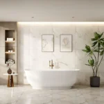 UNICASA LIBRA FREESTANDING BATH 1700MM GLOSS WHITE