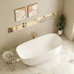 UNICASA LIBRA FREESTANDING BATH 1700MM GLOSS WHITE