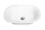 Inspire-IS4059R-Artis Oval 610x440x210 Semi Recessed Basin