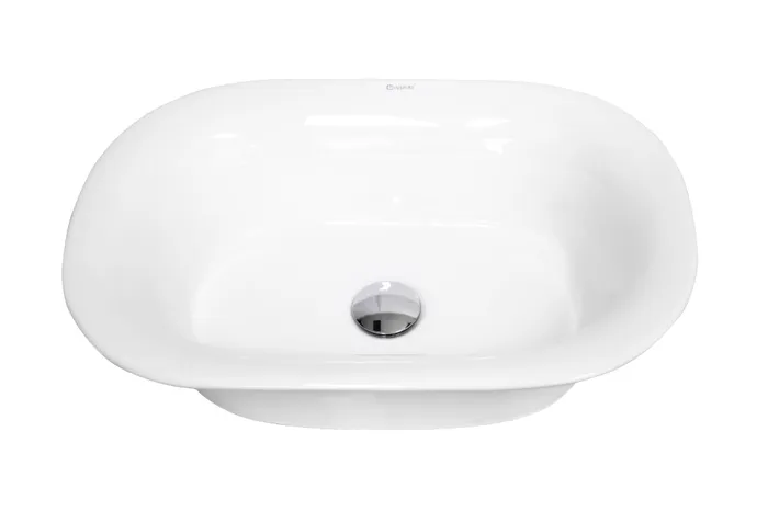 Inspire-IS4059R-Artis Oval 610x440x210 Semi Recessed Basin