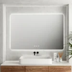UniCasa - LED-7590-SQ - Luna - LED Rectangular Mirror 900mm - Adjustable LED Lighting
