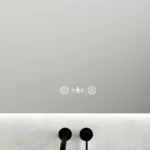 UniCasa - LED-7590-SQ - Luna - LED Rectangular Mirror 900mm - Adjustable LED Lighting