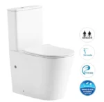 Inspire-IRTSPKVA-MW-Series-Radiant Toilet Suite Slim Seat-Matt White