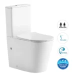 Inspire-IRTSPKVA-Series-Radiant Toilet Suite Slim Seat-White