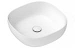 ADP TOPCGLS400GW GLAM SQUARE ABOVE COUNTER BASIN GLOSS WHITE