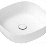 ADP TOPCGLS400GW GLAM SQUARE ABOVE COUNTER BASIN GLOSS WHITE