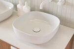 ADP TOPCGLS400GW GLAM SQUARE ABOVE COUNTER BASIN GLOSS WHITE