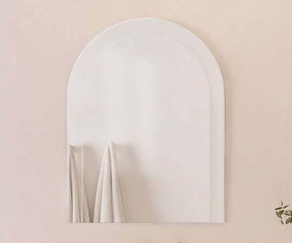 ADP SMAROV7597 Arch Overlay Mirror 750x975 White