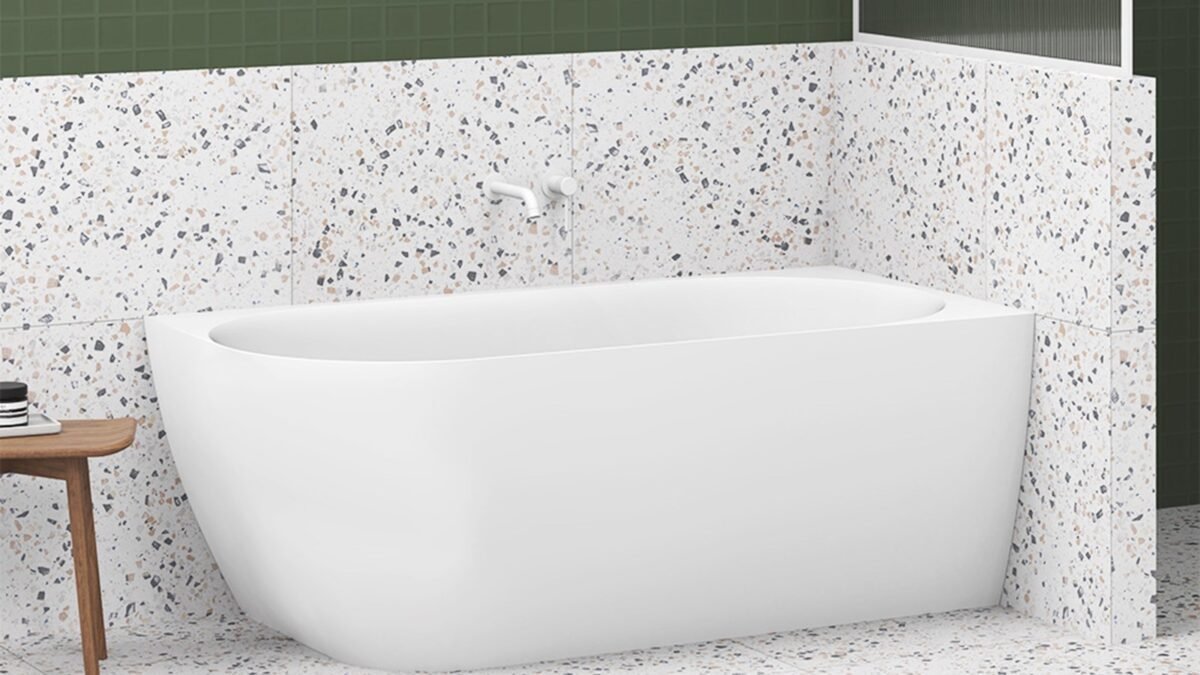 ADP BATAGLCL1500G GLACIER LEFT CORNER BATH 1500 GLOSS WHITE