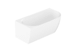ADP BATAGLCL1500G GLACIER LEFT CORNER BATH 1500 GLOSS WHITE