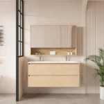 UNICASA HE-120W-TO HERA WALL HUNG VANITY 1200MM TAS OAK