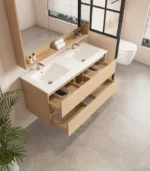 UNICASA HE-120W-TO HERA WALL HUNG VANITY 1200MM TAS OAK
