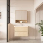 UNICASA HE-75W-TO HERA WALL HUNG VANITY 750MM TAS OAK