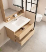 UNICASA HE-90W-TO HERA WALL HUNG VANITY 900MM TAS OAK