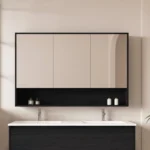 UNICASA HES-1203-BO HERA SHAVING CABINET 1200MM BLACK OAK