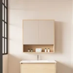 UNICASA HES-752-TO HERA SHAVING CABINET 750MM TAS OAK