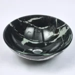 INFINITY IF-IG015 ROUND ABOVE COUNTER TEMPERED GLASS ART BASIN ANTIQUE VINTAGE FINISH