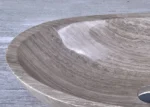 INFINITY IF-IS008 OVAL ABOVE COUNTER NATURE STONE ART BASIN MARBLE FINISH