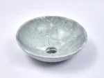 INFINITY IF-IS016 ROUND ABOVE COUNTER NATURE STONE ART BASIN MARBLE FINISH
