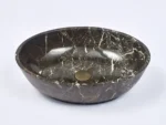 INFINITY IF-IS021 OVAL ABOVE COUNTER NATURE STONE ART BASIN MARBLE FINISH