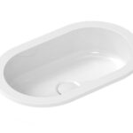 ADP TOPSISL4528GW ISLA OVAL INSET BASIN GLOSS WHITE