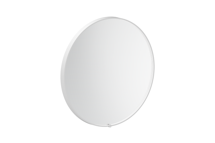 ADP SMSER7575WH SERA ROUND FRAMED LED MIRROR 750x750 MATTE WHITE