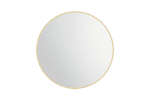 ADP SMSER7575BB SERA ROUND FRAMED LED MIRROR 750x750 BRUSHED GOLD
