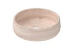 ADP TOPMARL400TR ROUND ABOVE COUNTER BASIN TRAVERTINE