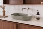 ADP TOPCMAL550MO MARILYN OVAL ABOVE COUNTER BASIN MATTE OLIVE