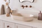 ADP TOPCMAL550MI MARILYN OVAL ABOVE COUNTER BASIN MATTE IVORY