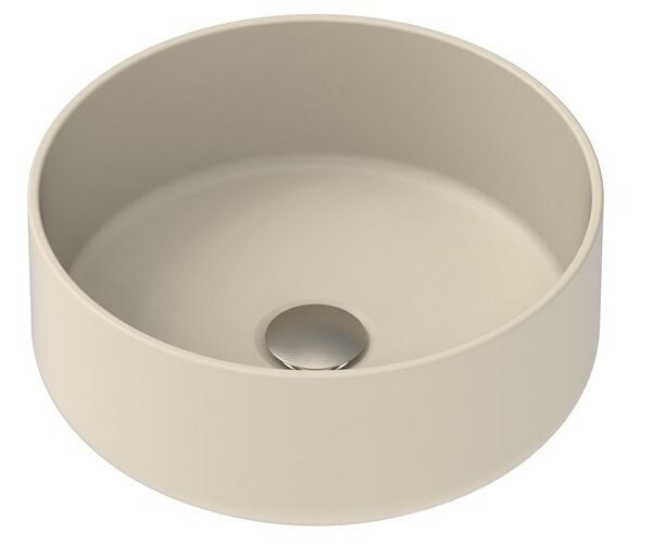 ADP TOPCMAR360MI MARGOT ROUND ABOVE COUNTER BASIN MATTE IVORY
